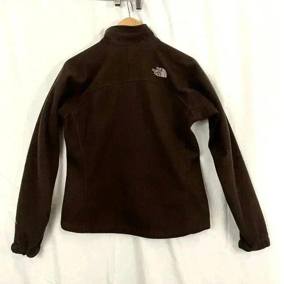 The North Face WindWall Jacket SMALL Brown Full Zip Women's - Picture 2 of 10